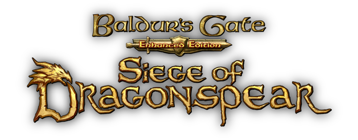 Baldur's Gate: Siege of Dragonspear - официальный логотип аддона